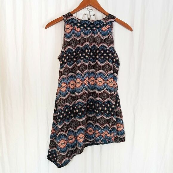 Multicolored Woman's Sleeveless Top - Picture 3 of 6